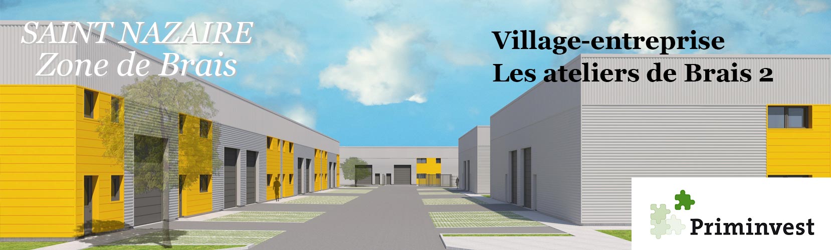 Les ateliers de Brais 2 locaux professionnels Saint Nazaire Zone de Brais