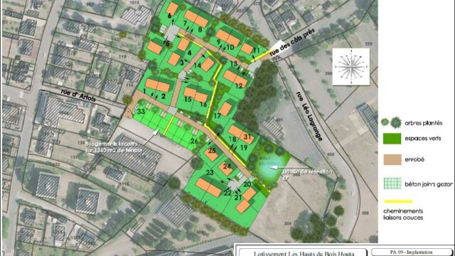 Donges centre Les Hauts du Bois Houta lotissement
