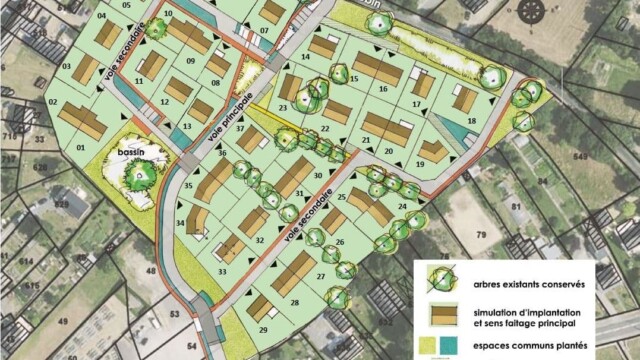 Le Grand Chêne Crossac terrains lotissement