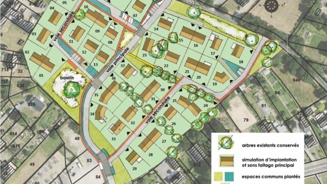 Le Grand Chêne Crossac terrains lotissement
