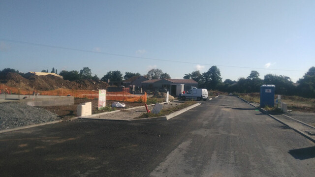 Le vallon des tenauderies 2 Aigrefeuille sur Maine terrains lotissement